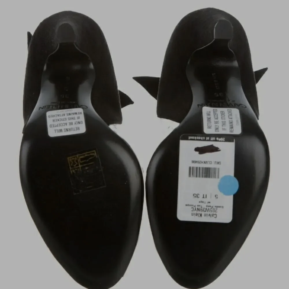 Black Calvin Klein 'Kahalo' 205W39NYC Runway Pumps - Picture 10 of 12